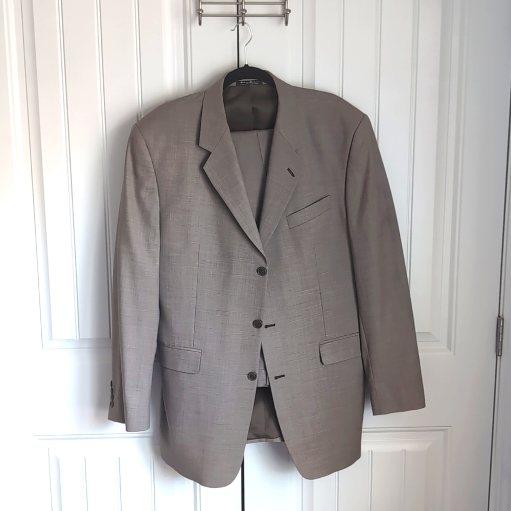 Tan Lineage designer 42L suit